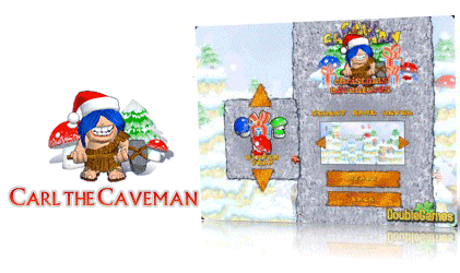 بازی زیبا و سرگرم کننده Carl the Caveman Christmas Adventures 1.gif (421×250)