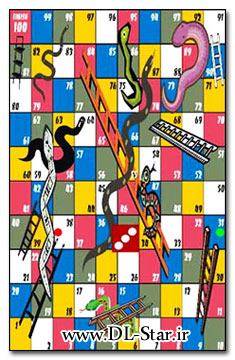 بازی سرگرم کننده مار و پله Snakes Ladders v1.jpg (235×360)