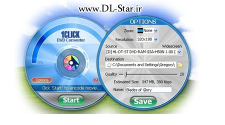 تبدیل بسیار آسان فایل های DVD با ۱CLICK DVD Converter 2.2.1.jpg (450×250)