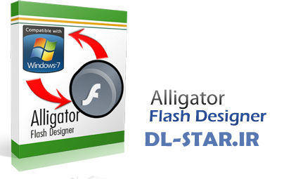 ساخت انیمیشن های فلش با نر م افزار Alligator Flash Designer 8.0.jpg (404×255)